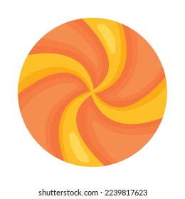 round candy icon isolated design