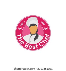 Ilustración vectorial del logotipo de Round Chef