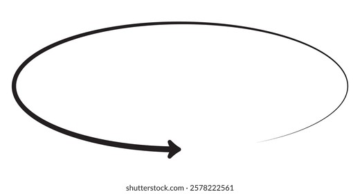 Round or Circle Arrows icon. Black and Red  round Arrows icon Design. Vector illustration.
