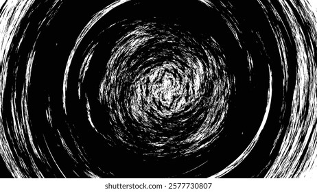 round circle grunge background texture hand drawing sketch messy desperate hopeless mood