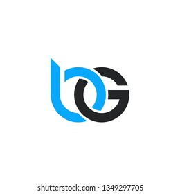 Round circle letter logo vector image
