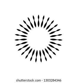 round, circle style icon