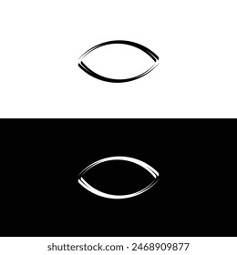 Round circular banner frames, borders, vector hand drawn . Black and white vector logo design 