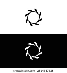 Marcos de Anuncio circulares redondos, bordes . Logotipo del Vector circular	