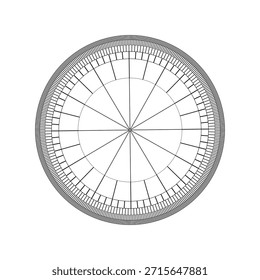 Un reloj redondo sobre un fondo blanco, mostrando un diseño limpio y moderno con agujas visibles de hora y minuto.