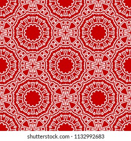 Round colored lace pattern for paisley , circle background with floral style. vector illustration. purple color