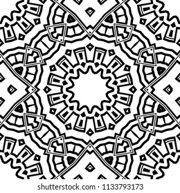 Round colored lace pattern for paisley , circle background with floral style. vector illustration. purple color