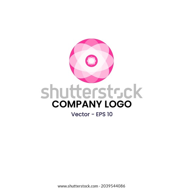 Round Company Logo Vector Eps 10 Stock Vector (Royalty Free) 2039544086 Shutterstock