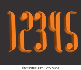 Round Condensed 3D Font
