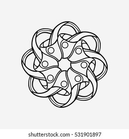 round contour pattern