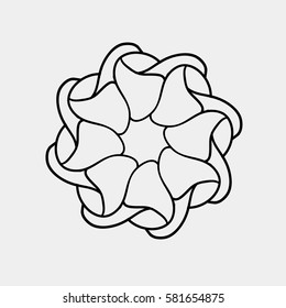 round contour pattern
