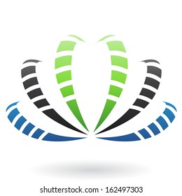 Round Crest Abstract Icon