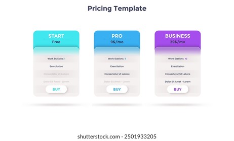 Round cyclic diagram with 6 circles behind translucent glass ring. Concept of six steps of business process. Simple infographic design template. Modern flat vector illustration for presentation.