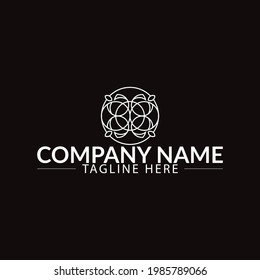 Round decorative circle collection. Set of retro vintage badges and label logo graphics, circles