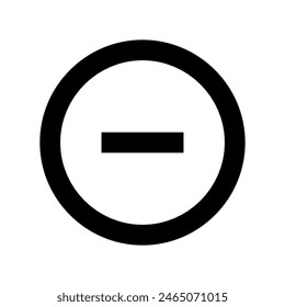 Round delete button icon vector design in eps 10