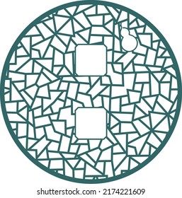 Runddesign für Jali, Laser und Grafik 