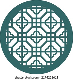 Round Design for jali, laser and graphic 
