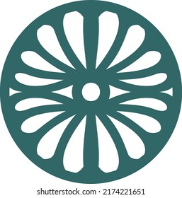 Round Design for jali, laser and graphic 