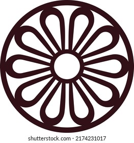 Runddesign für Laserschneiden 