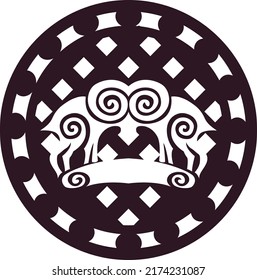 Round Design for laser cutting 