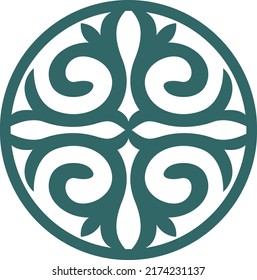 Round Design for laser cutting 