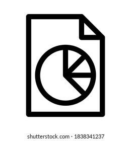 round diagram icon or logo isolated sign symbol vector illustration - high quality black style vector icons
