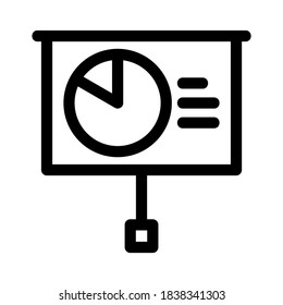 round diagram icon or logo isolated sign symbol vector illustration - high quality black style vector icons
