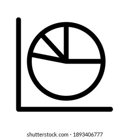 Round Diagram icon or logo isolated sign symbol vector illustration - high quality black style vector icons
