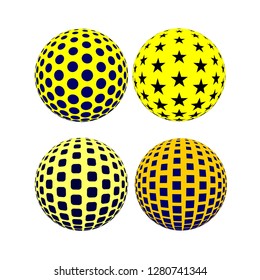 round disco lights