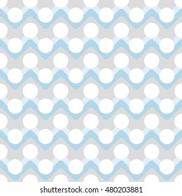 Round Dots with wave Design