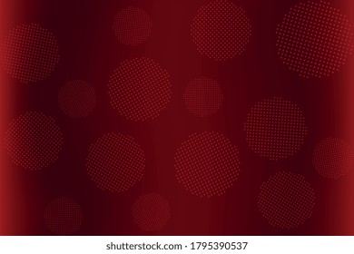 Round dotted elements on abstract blurred background. Unique gradient ornament with bright colors. Colorful vector illustration easy to edit and customize. EPS10