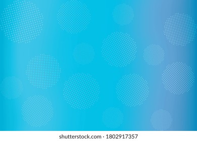 Round dotted elements on abstract blurred background. Unique gradient ornament with bright colors. Colorful vector illustration easy to edit and customize. EPS10