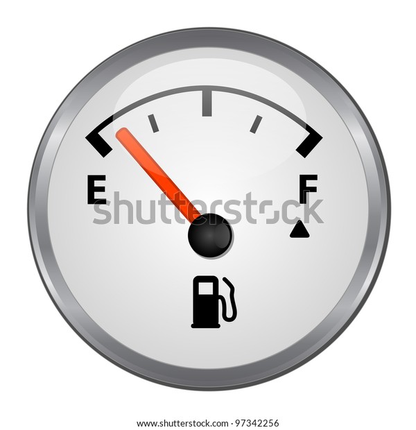 Round Empty Gas Tank Illustration Stock Vector (Royalty Free) 97342256