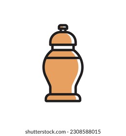 Round Ewer Icon Vector Illustration
