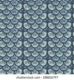 round fish scales