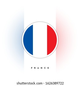 french flag circle images stock photos vectors shutterstock https www shutterstock com image vector round flag france shadow vector eps 1626389722