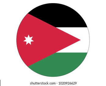 Button Flag Jordan Stock Vector (Royalty Free) 477787666 | Shutterstock