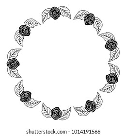 round floral flowers arrangement spring decoration