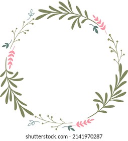 round flower border, very suitable for decoration