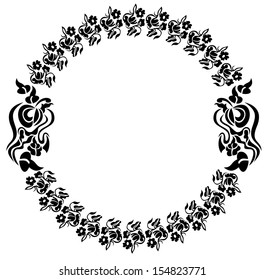 Round frame