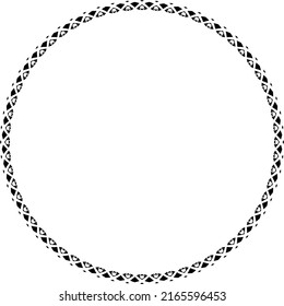 Runder Rahmen. Circle Zierrahmen
