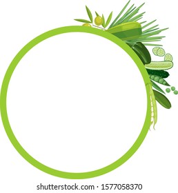 野菜 フレーム のイラスト素材 画像 ベクター画像 Shutterstock
