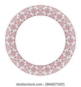 Round Frame and Dotted