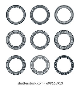 Round Frame Element Set