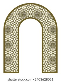 Round frame for entrance decoration