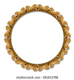 Shiny Gold Frame Stock Vectors, Images & Vector Art | Shutterstock