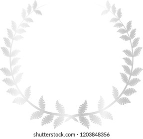 Round frame of Silver laurel