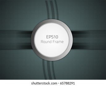 Round frame for your design.
