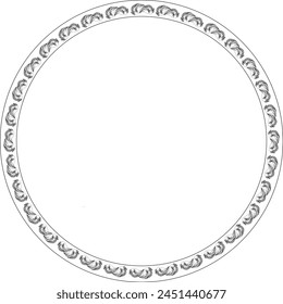 round frame for your invitation designs, logo designs frames etc