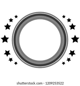 round frame for your own design, as well as it can be used as a ready print for clothes or cups